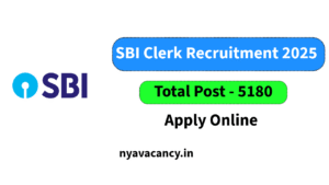 SBI Clerk Recruitment 2025