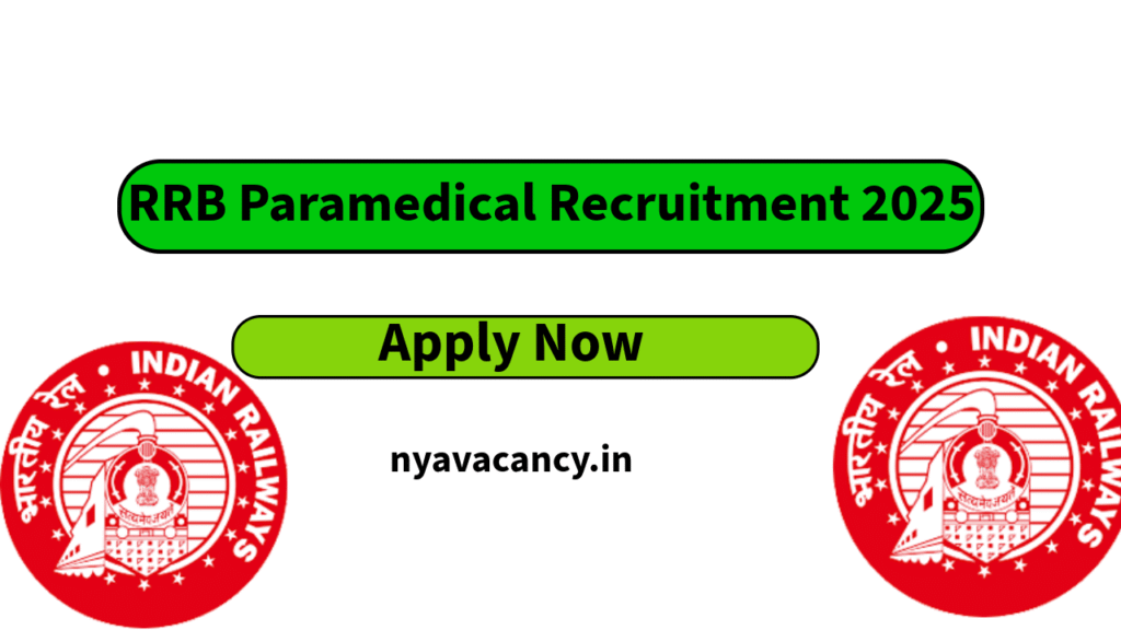 RRB Paramedical Recruitment 2025